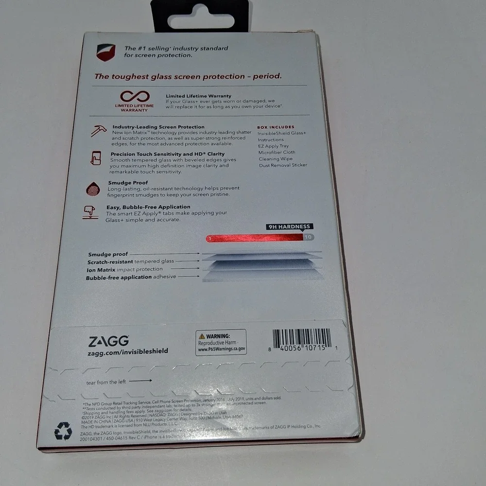 IPhone 11 Xr Invisible Shield Glass + Screen Protector New